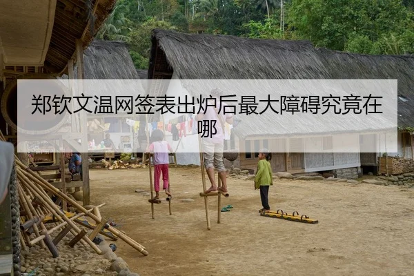 郑钦文温网签表出炉后最大障碍究竟在哪